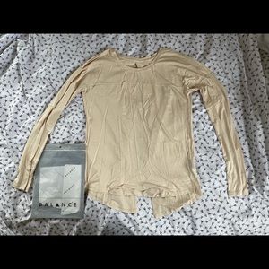 Balance Athletica Wander L/S Sandstone Sz L